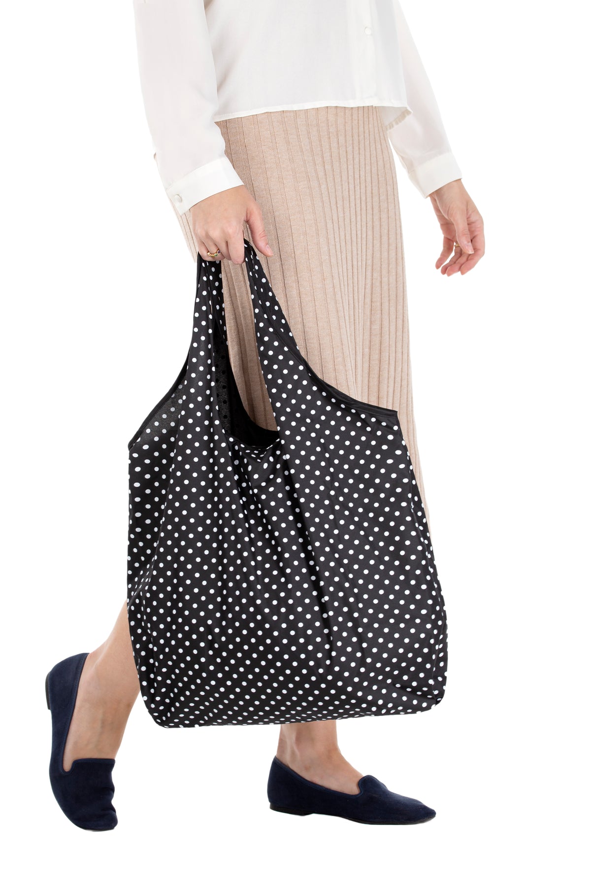 Lasessor kestokassi musta-valko pallot