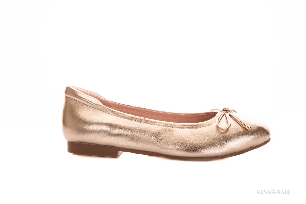 Täysnahkainen Chantana ballerina kumipohjalla - pehmeä sisäpohja