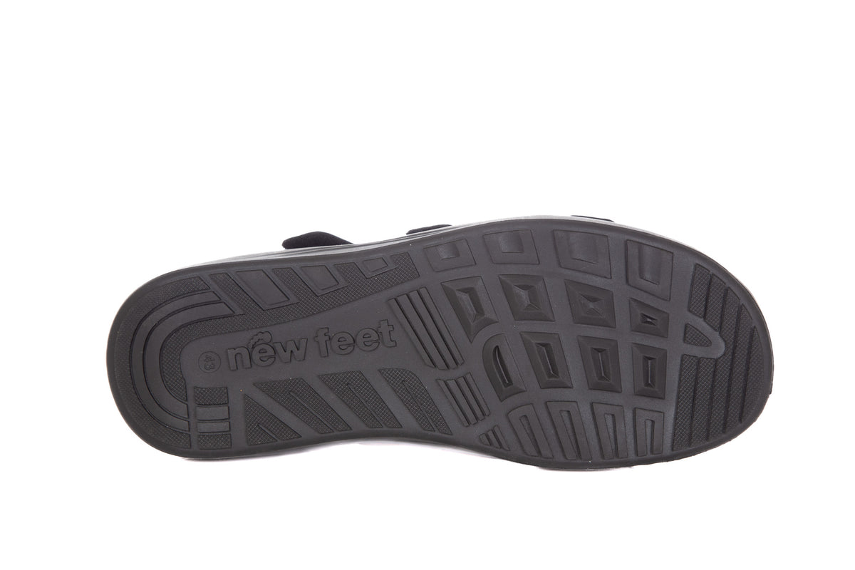 Miesten leveät New Feet sandaalit